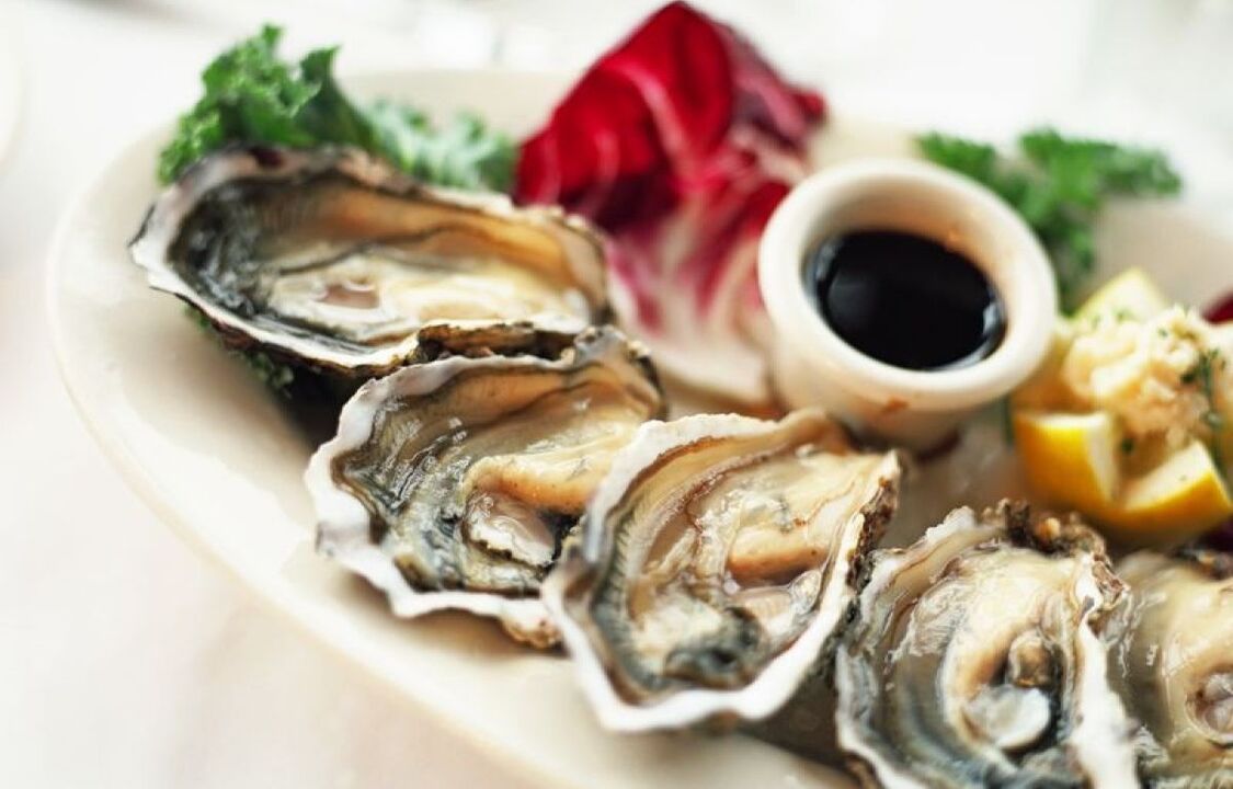 Oysters for added effectiveness