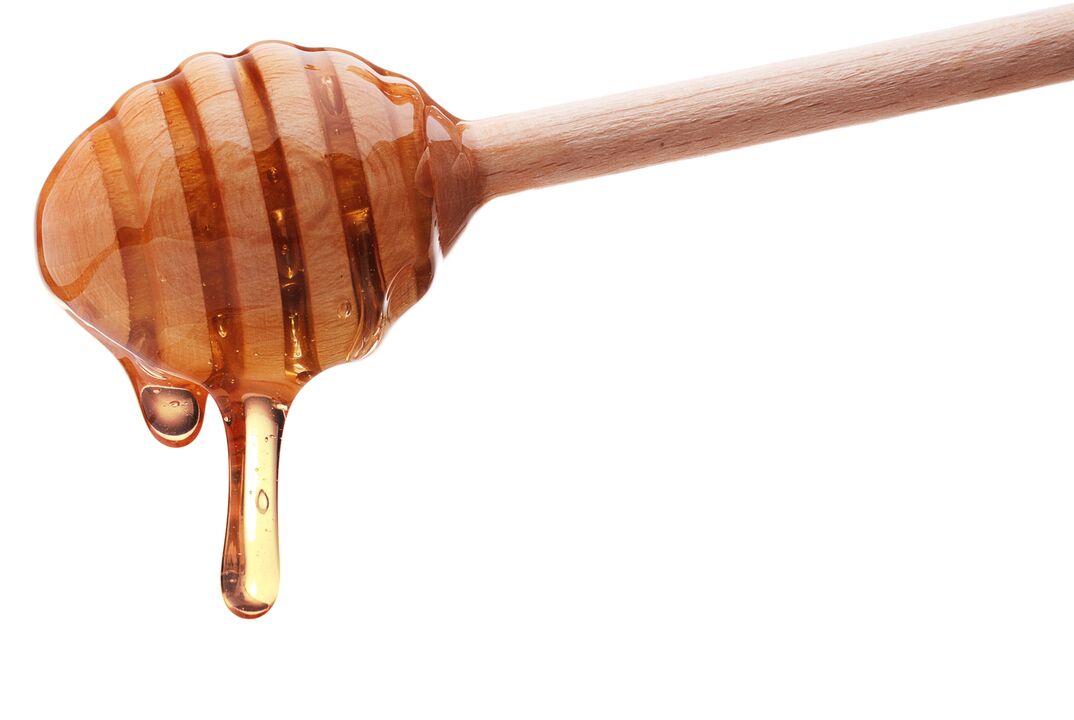 Honey symbolizes lubrication when men are excited