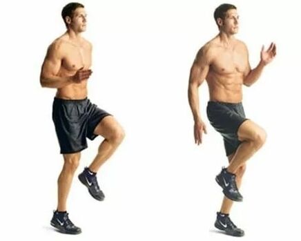 False steps for exercise