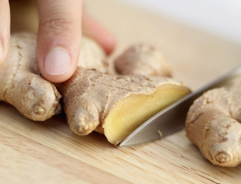 Ginger root is powerful for men